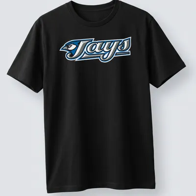 Modern logo t-shirt featuring a Blue Jay bird with the word 'Jays' beneath